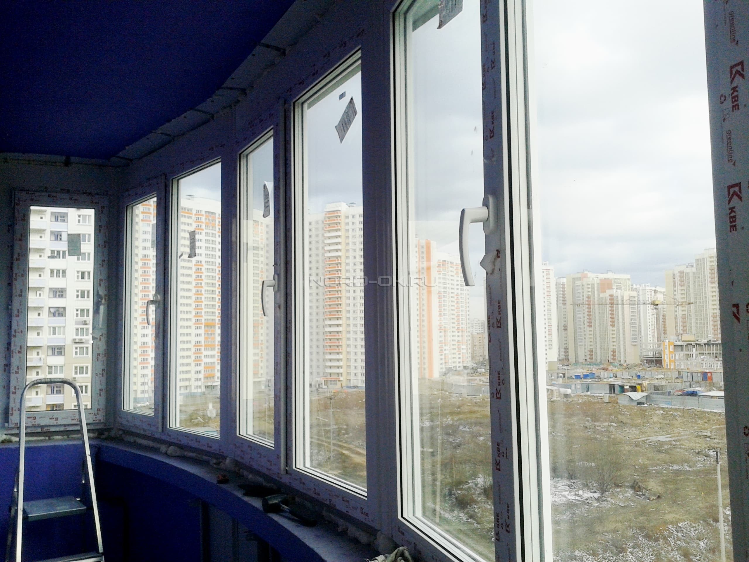 Монтаж лоджии фото